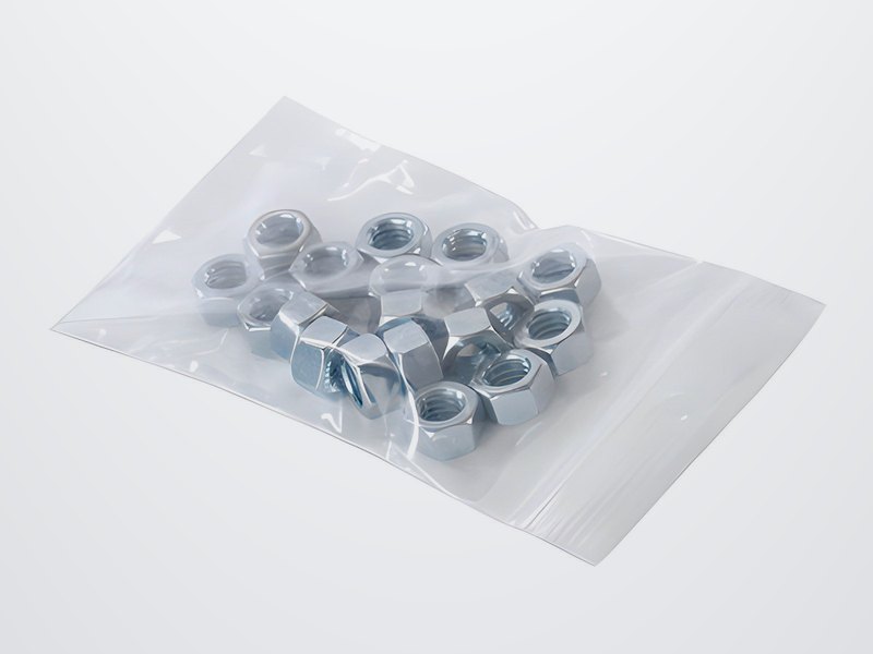 Sachet plastique zip transparent refermable